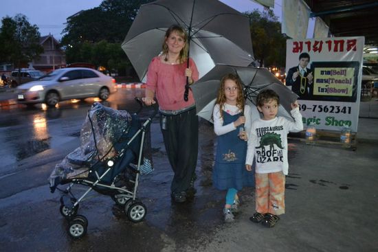 Abendlicher Regenguss von 10 Minuten