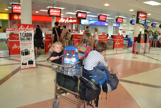 Chiang Mai International Airport - Start gen Südthailand