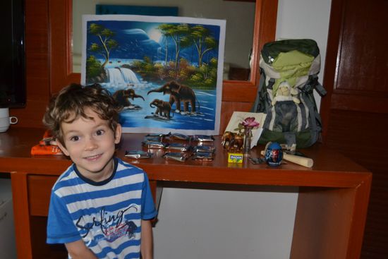 Stolzes Geburtstagskind - nun 5 Jahre alt