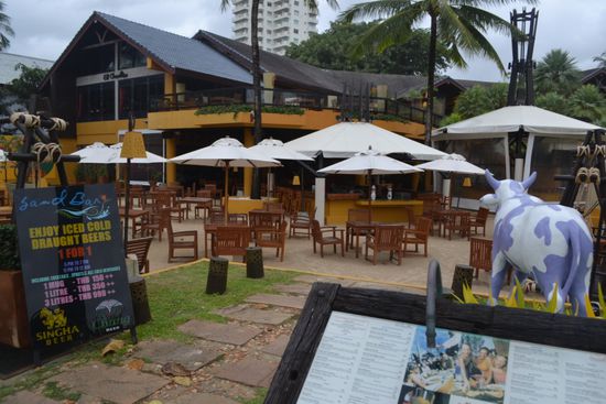 ...und Restaurants ist nix los