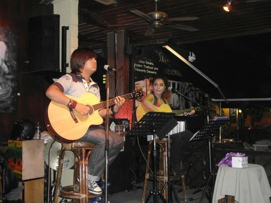 Abends im Pub mit Live-Musik