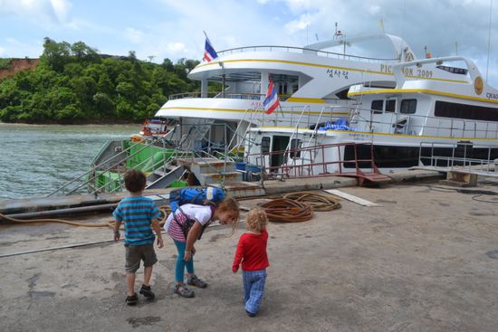 Am Pier in Phuket Town...
