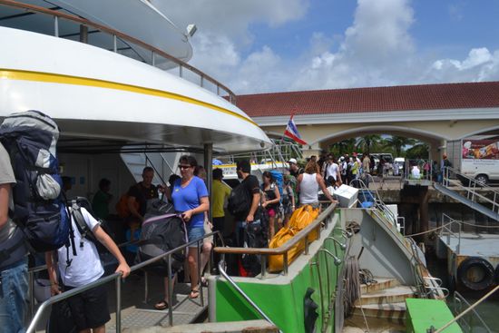 ...Start ins Insel-Paradies