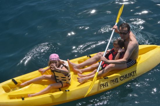 Abstecher an den Strand