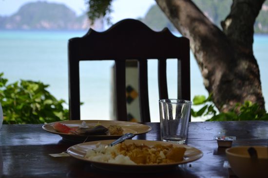 Phi Phi Frühstücksgedeck