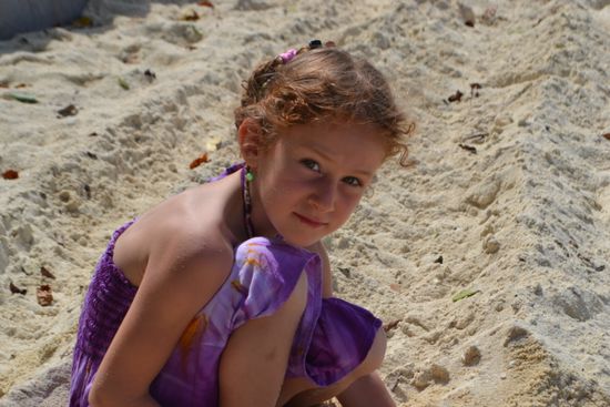 Wer schnell fertig ist, kann derweil schon zum Strand...