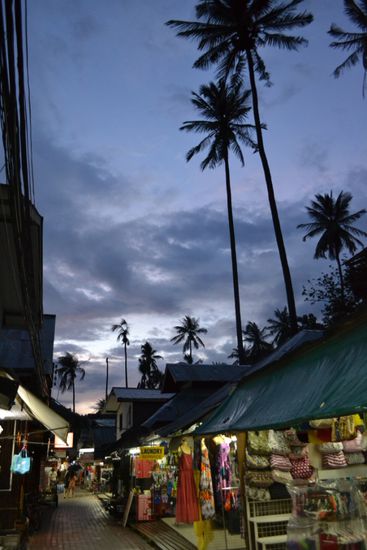 Abendstimmung im Ort