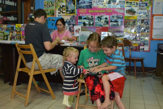 Organisation der Weiterfahrt...