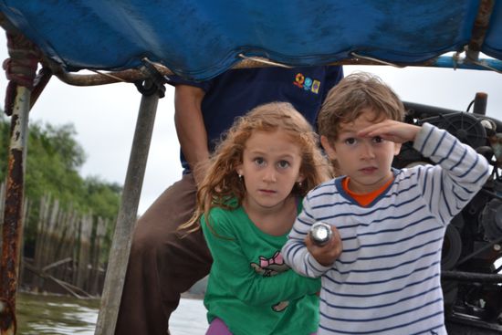 Die Co-Kapitäne suchen die Affen...