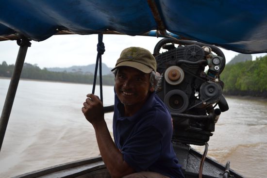 Loh - der nette einheimische Longboat-Fahrer