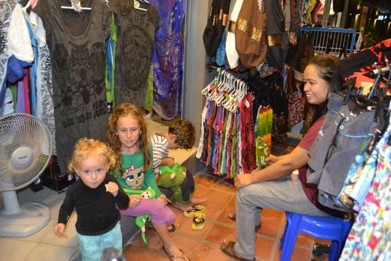 Abendliche Shoppingtour...