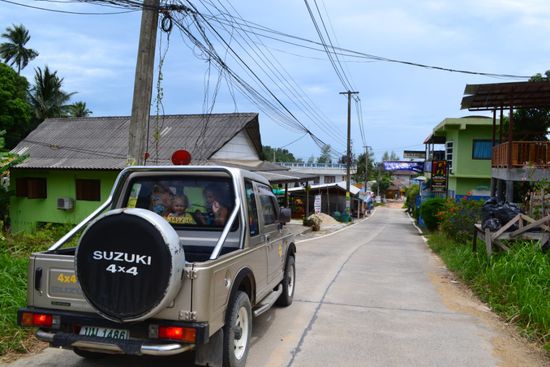 Die einzige Küstenstraße...