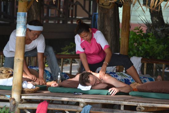 1h unter Palmen im Meereswind...traumhaft!