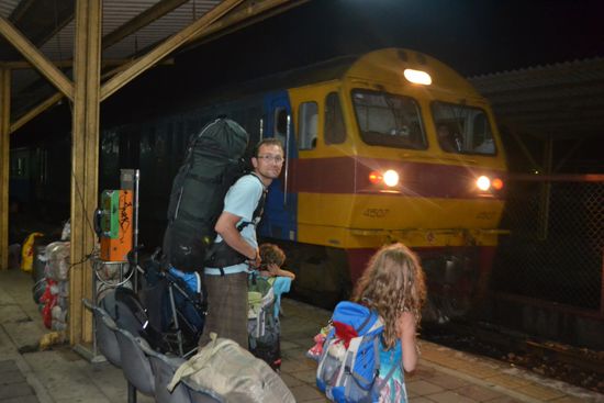 ...und er kommt doch noch - mit 180minütiger Verspätung...