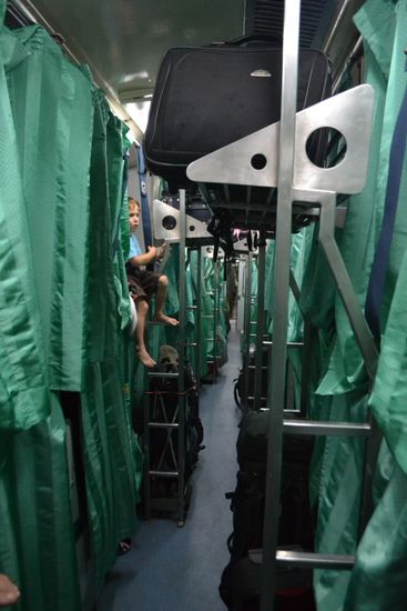 Hier nun einige Nachtzug-Fotoimpressionen...