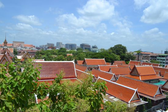 ...mit super Blick von der Dachterrasse
