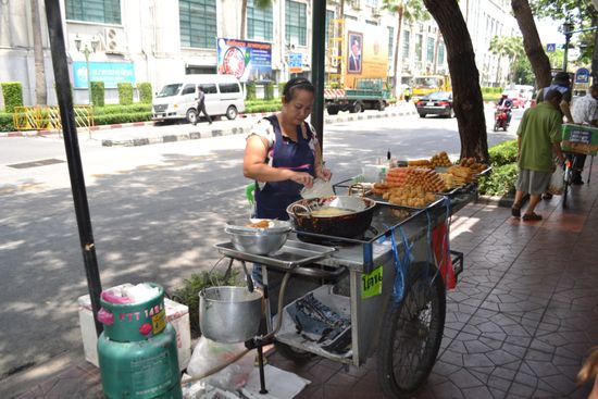 Immer was Leckeres am Straßenrand