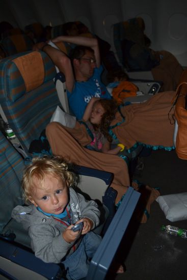 Schnarch im Flugzeug...