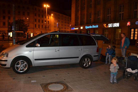 Unser privater Shuttlebus nach Dresden