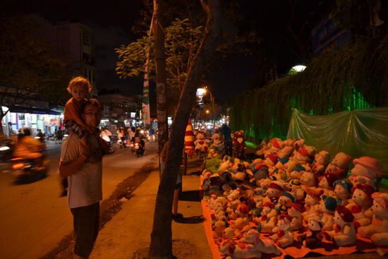 Zurück Richtung Bushaltestelle