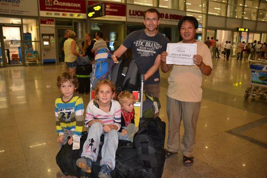 Persönlicher Emfang in Da Nang