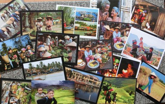 Urlaubsgrüße nach Hause