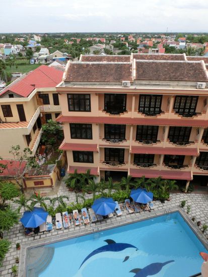 Letzter Blick vom Frühstück unter dem Dach