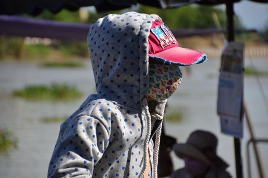 Schutz vor Sonne und verschmutzter Luft