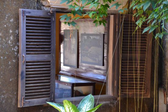 In einem kleinen Museum abseits