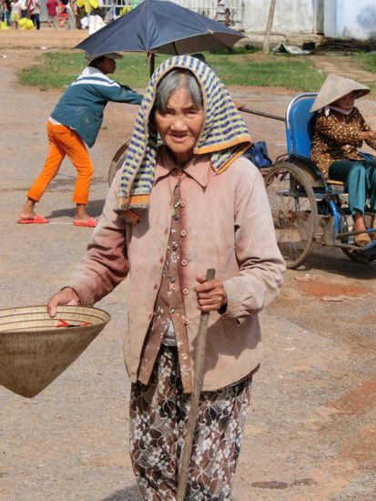 Viele Bettler hier...