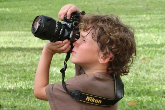 Nachwuchs-Fotograf