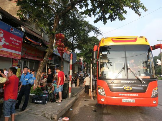 ...kommen wir in der Hauptstadt an