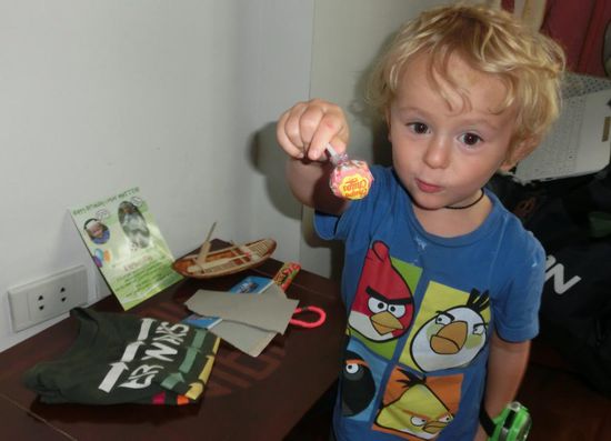 Kleiner Geburtstagstisch