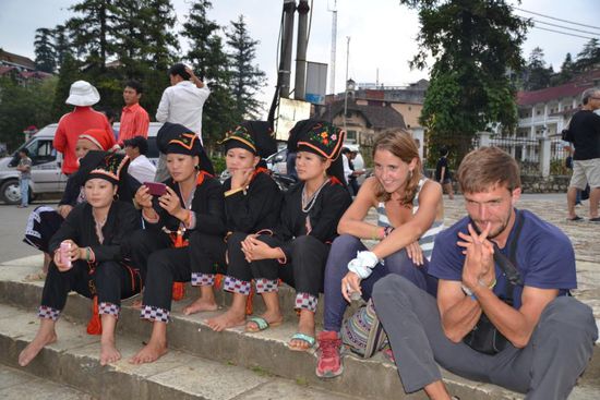 ...u.a. mit spanischen Travellern