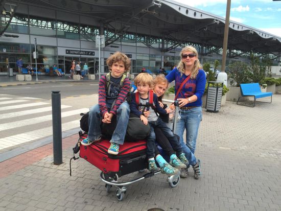 Ankunft Václav Havel Flughafen Prag