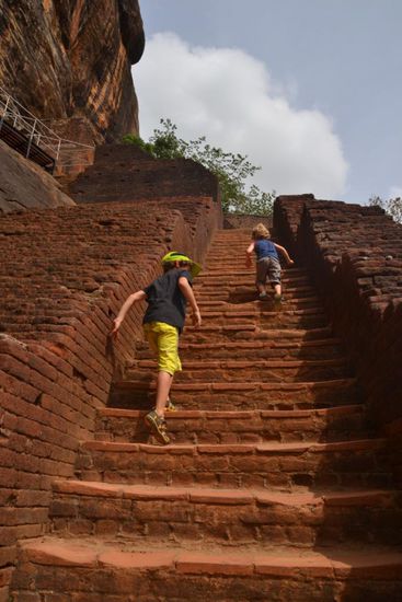 ...ca.1200 Stufen...wir haben es nicht nachgezählt. 