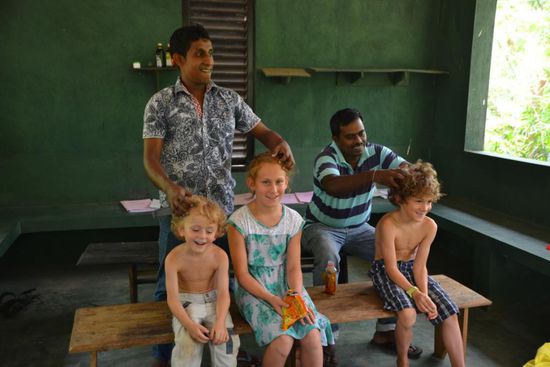 Massage auch für die Kids