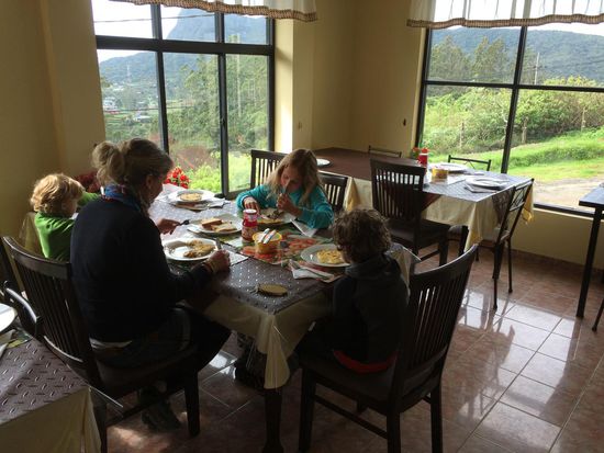 Frühstück mit Ausblick