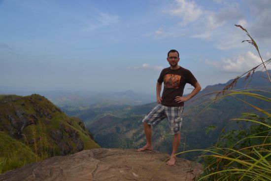 Blick Richtung Süden zum Meer