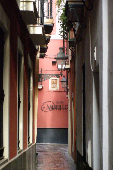 Der Weg zum Hotel