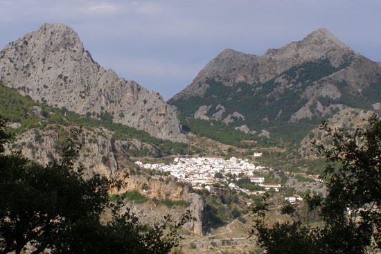 Grazalema. Hier soll es die grösste jährliche Niederschlagsmenge von ganz Spanien geben.