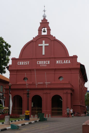 Kirche am beruehmten "Roten Platz"