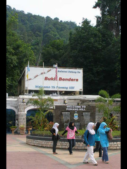 Am Fusse des Penang Hill