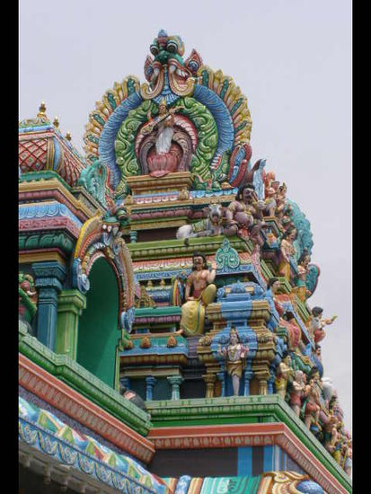 Detail vom Hindutempel