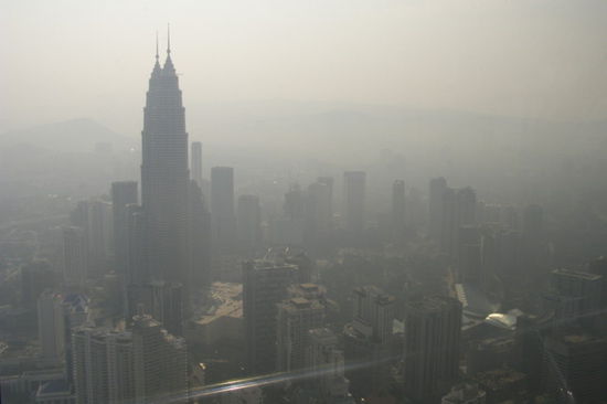 Skyline von KL vom Menara Tower