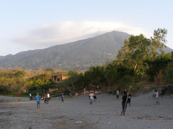 In Nicaragua kann man auch Fußballspielen!