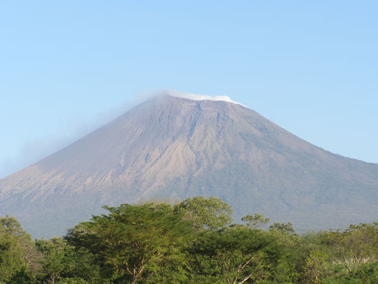 Vulkan San Cristobal (1745m), der höchste Vulkan Nicaraguas