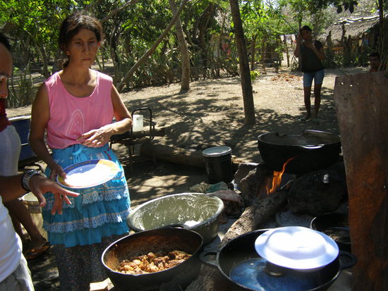 La Mamma hat schon alles vorbereitet.