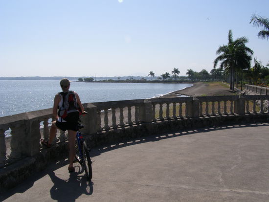 Lago de Nicaragua, auch Cocibolca genannt. Es ist der grösste See in Mittelamerika.