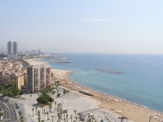 Die Stadtstrände ab Barceloneta